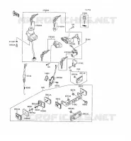 SWITCH voor Kawasaki GPX500R 1990