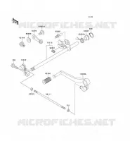 SHIFT voor Kawasaki ZZR500 1991