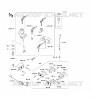 SWITCH voor Kawasaki ZZR500 1991