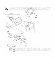 TAILLIGHT voor Kawasaki ZZR500 1991