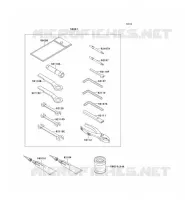 TOOL voor Kawasaki ZZR500 1991