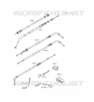 CABLES voor Kawasaki ZZR600 1993