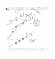 FUEL PUMP voor Kawasaki ZZR600 1993
