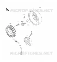 GENERATOR voor Kawasaki ZZR600 1993