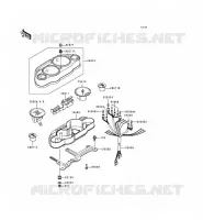 METERS voor Kawasaki ZZR600 1993