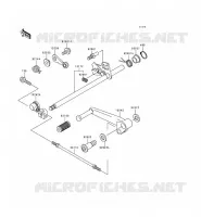 SHIFT voor Kawasaki ZZR600 1993
