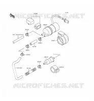 FUEL PUMP voor Kawasaki ZZR600 1993
