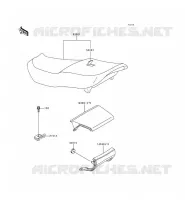 SEAT voor Kawasaki ZZR600 1993