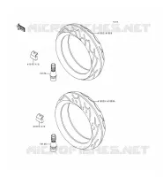 TIRES voor Kawasaki ZZR600 1993