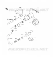 FUEL PUMP voor Kawasaki ZZR600 1993