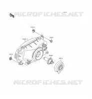 LENS(S) voor Kawasaki ZZR600 1993