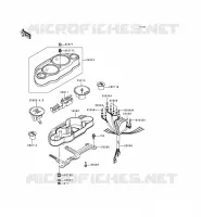 METERS voor Kawasaki ZZR600 1993