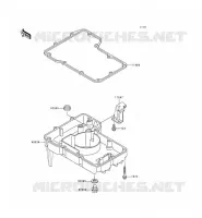 OIL PAN voor Kawasaki ZZR600 1993