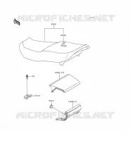 SEAT voor Kawasaki ZZR600 1993