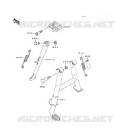 STAND voor Kawasaki ZZR600 1993