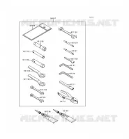 TOOL voor Kawasaki ZZR600 1993