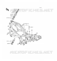 CHASSIS voor Kawasaki ZZR600 1993