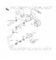 FUEL PUMP voor Kawasaki ZZR600 1993