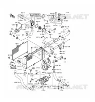 RADIATOR voor Kawasaki ZZR600 1993