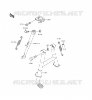 STAND voor Kawasaki ZZR600 1993