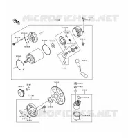 STARTER MOTOR voor Kawasaki ZZR600 1993