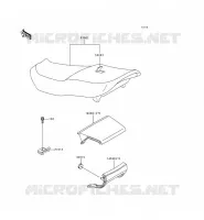 SEAT voor Kawasaki ZZR600 1993