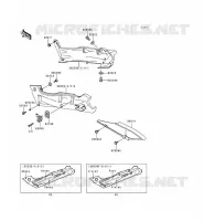 SIDE COVERS   CHAIN COVER voor Kawasaki ZZR600 1993
