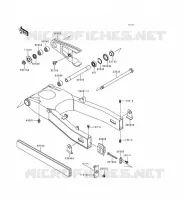 SWINGARM voor Kawasaki ZZR600 1993