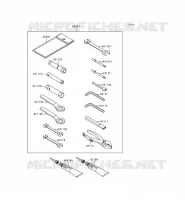 TOOL voor Kawasaki ZZR600 1993