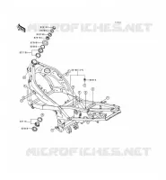 CHASSIS voor Kawasaki ZZR600 1993