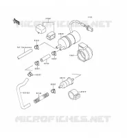 FUEL PUMP voor Kawasaki ZZR600 1993