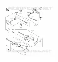INDICATORS voor Kawasaki ZZR600 1993