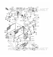 RADIATOR voor Kawasaki ZZR600 1993