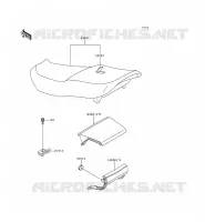 SEAT voor Kawasaki ZZR600 1993