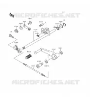 SHIFT voor Kawasaki ZZR600 1993
