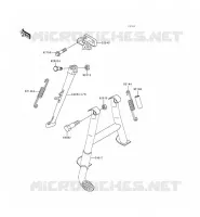 STAND voor Kawasaki ZZR600 1993