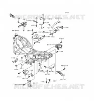 BATTERY BRACKET voor Kawasaki ZZR600 1993
