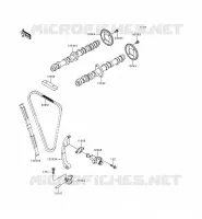 CAMSHAFT   TENSIONER voor Kawasaki ZZR600 1993