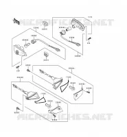 INDICATORS voor Kawasaki ZZR600 1993