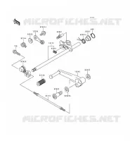 SHIFT voor Kawasaki ZZR600 1993