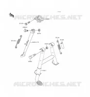 STAND voor Kawasaki ZZR600 1993