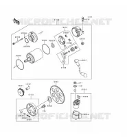 STARTER MOTOR voor Kawasaki ZZR600 1993