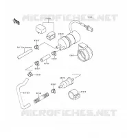 FUEL PUMP voor Kawasaki ZZR600 1993