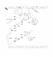 FUEL PUMP voor Kawasaki ZZR600 1993
