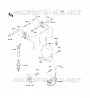 IGNITION SYSTEM voor Kawasaki ZZR600 1993