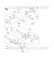 INDICATORS voor Kawasaki ZZR600 1993