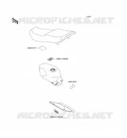 LABELS voor Kawasaki ZZR600 1993