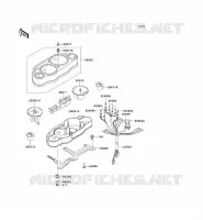 METERS voor Kawasaki ZZR600 1993