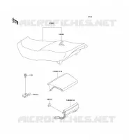 SEAT voor Kawasaki ZZR600 1993