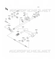 SHIFT voor Kawasaki ZZR600 1993